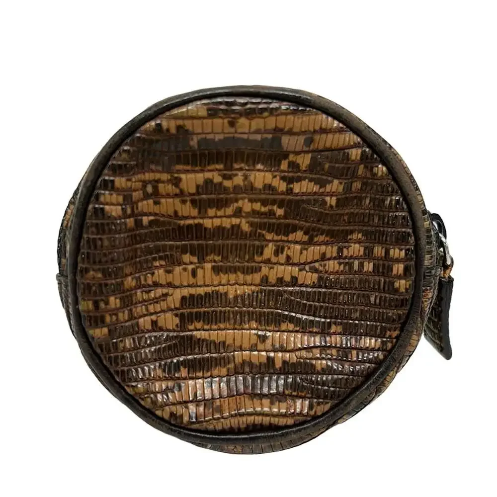 Prada Coin Case Brown Dark Brown